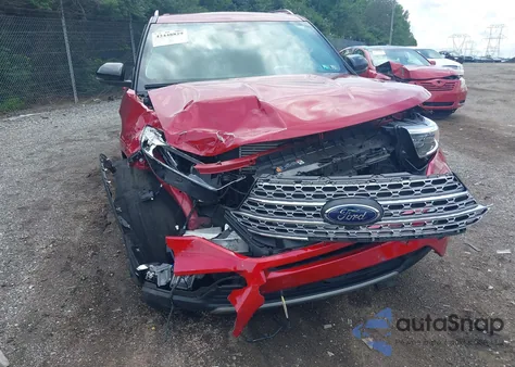 2021 Ford Explorer Limited из США, поврежденный, VIN 1FMSK8FH1MGC30525